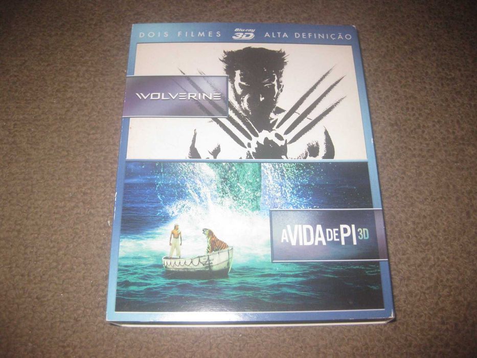2 Filmes em Blu-Ray, em 3D e com Box Arquivadora!