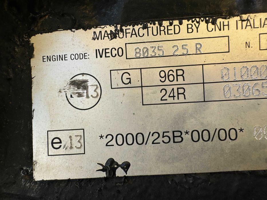 SILNIK New Holland tn75,IVECO 8035.25R,sadowniczy,2007 rok