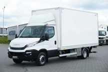 Iveco / DAILY / 70C18 / E 6 / KONTENER + WINDA / 10 PALET / ŁAD. 3565 KG