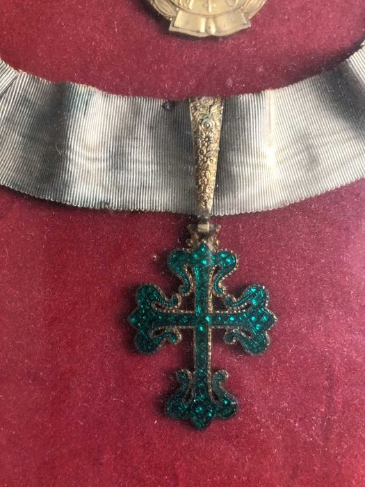 Grupo de medalhas militares e de honra portuguesas