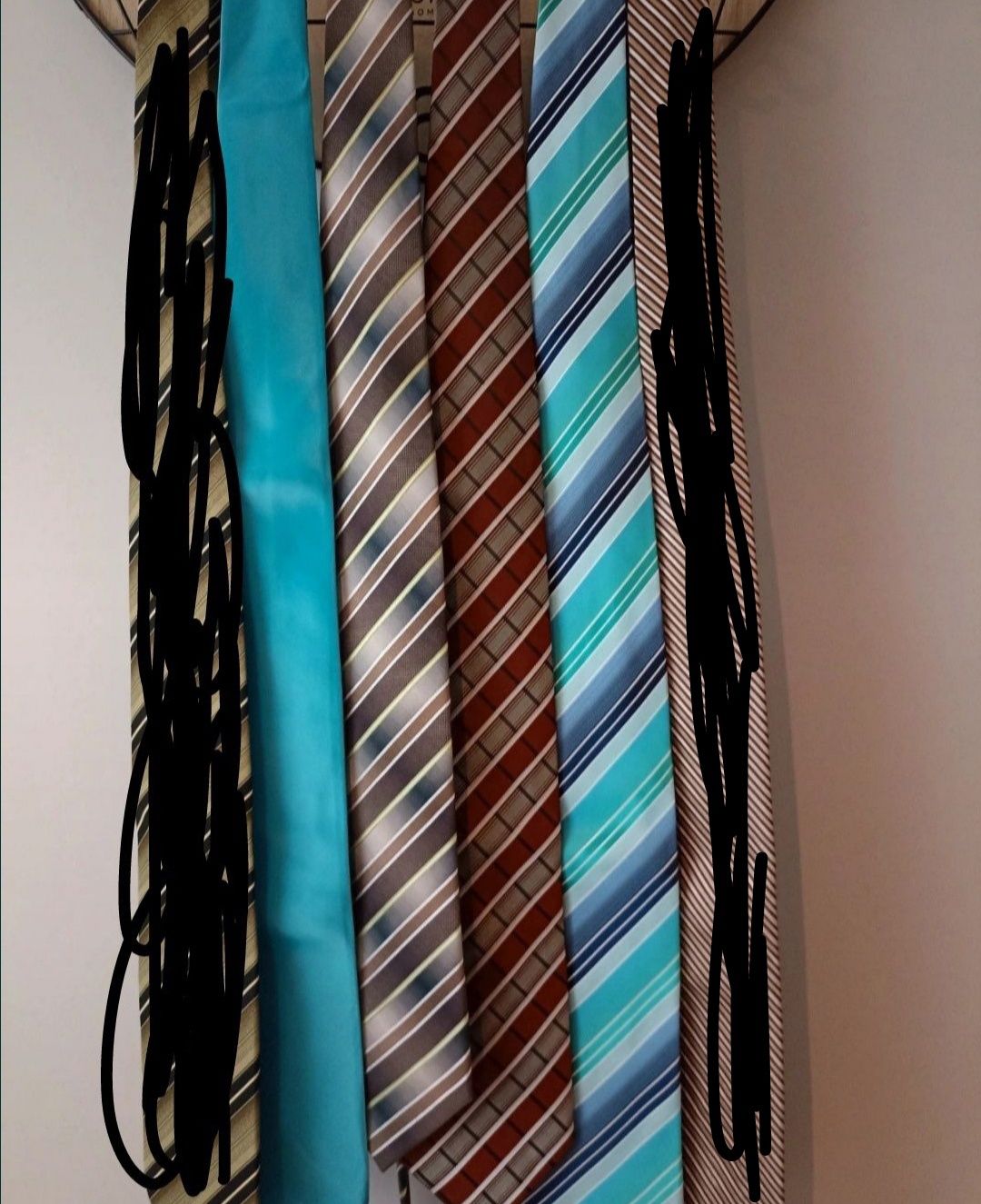 Komplet krawatów męskich 4szt.