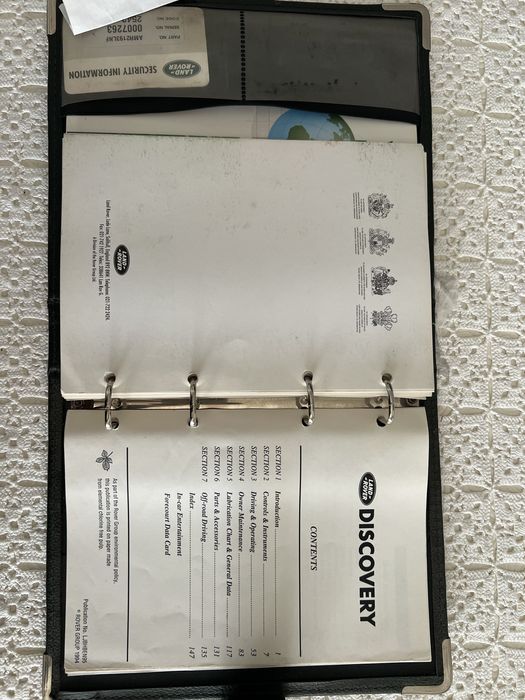 Manual proprietario land rover discovery 1