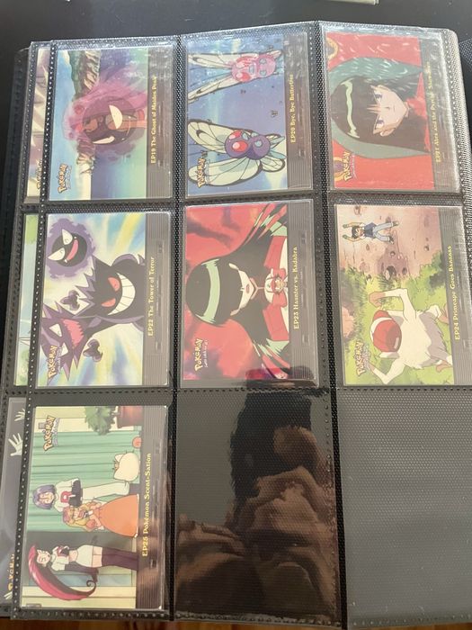 Pokemon Topps set Episodes completo