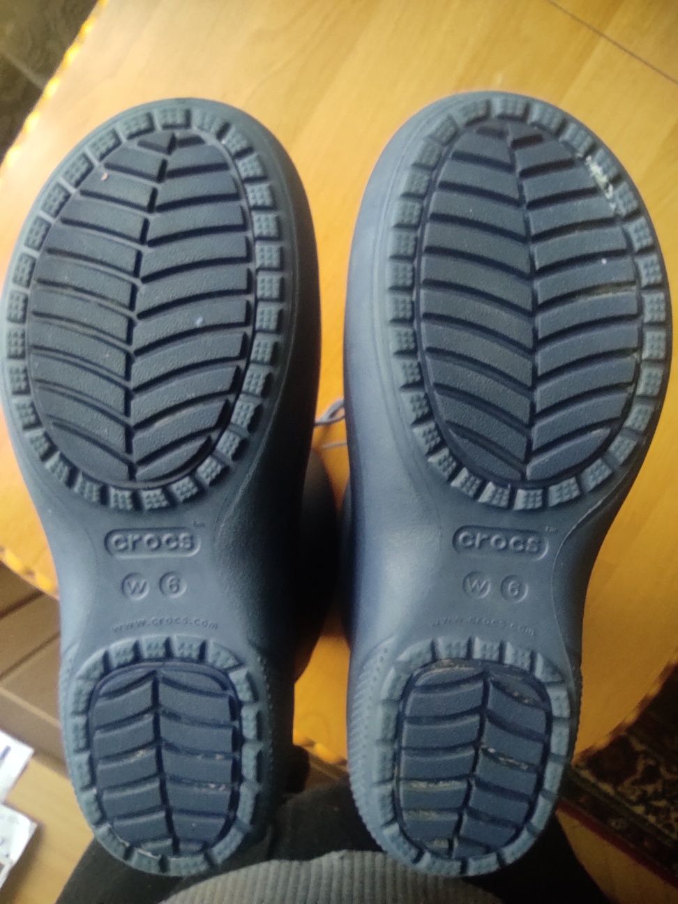 Резинові жіночі чоботи CROCS.