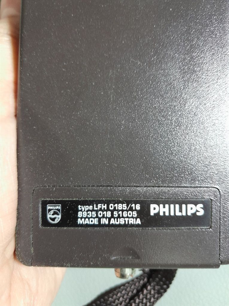 Диктофон мини кассета Philips LFH 0185/16.для коллекционеров.Винтаж.