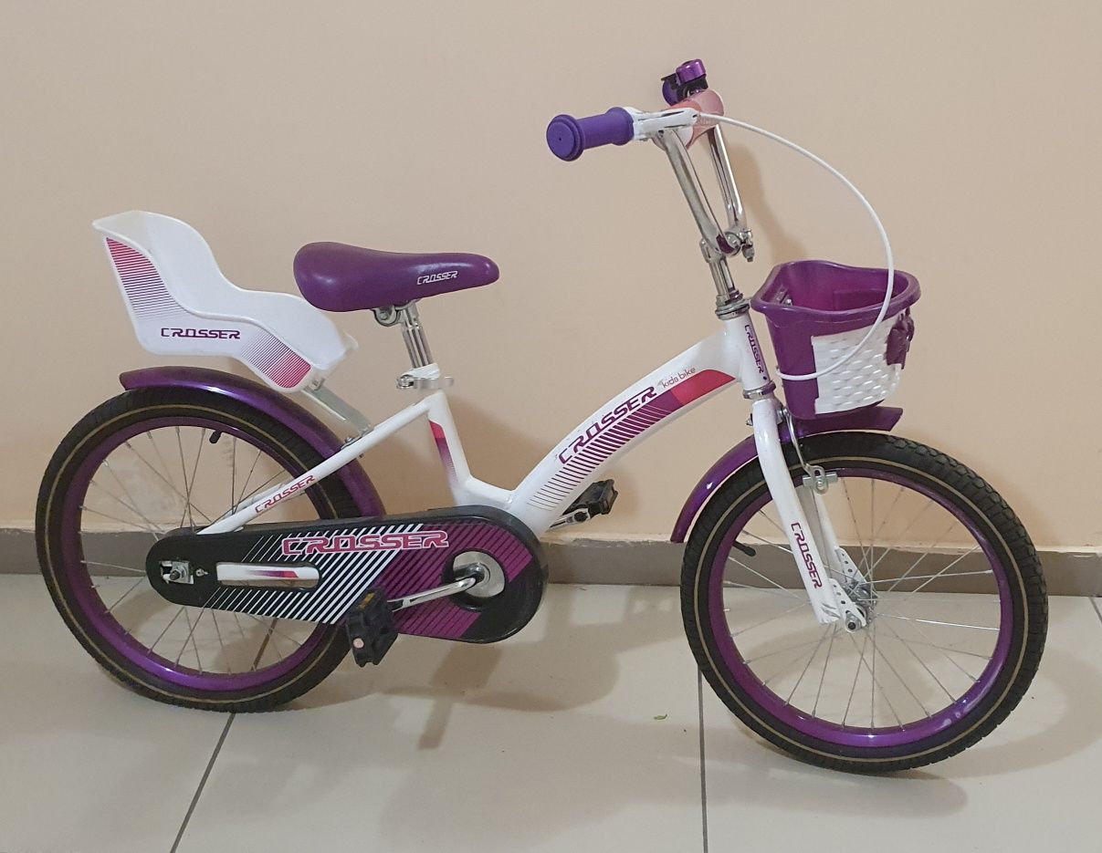Дитячий двоколісний велосипед Crosser Kids Bike 16 дюймів дітям 4-7