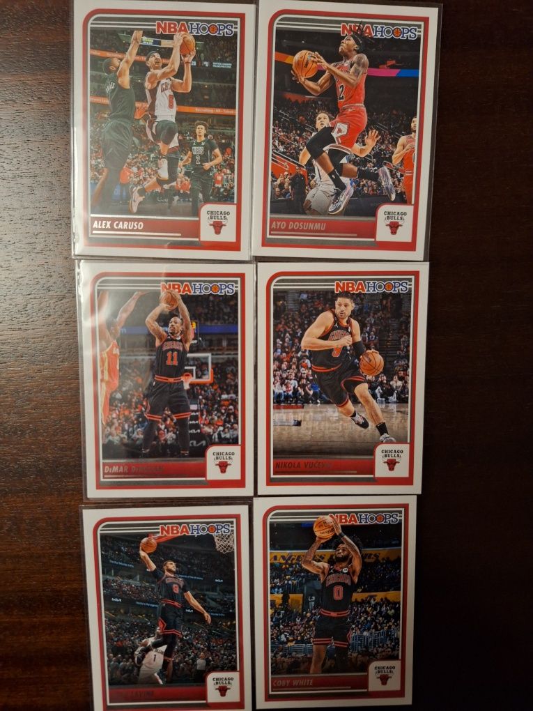 Karty NBA Chicago Bulls Lot Hoops