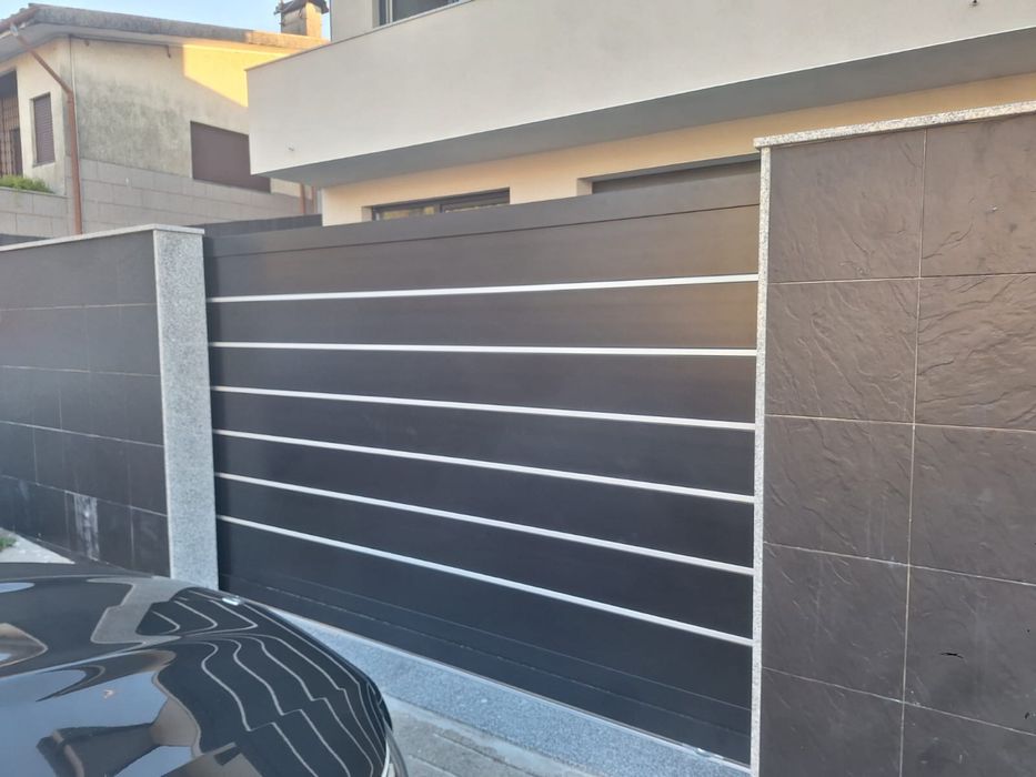 Portões e Vedações em Alumínio lacado