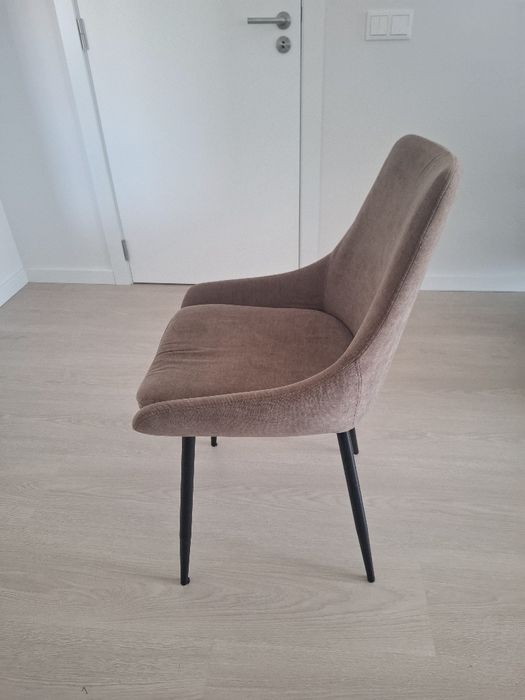 Pack 4 Cadeiras Castanho Taupe