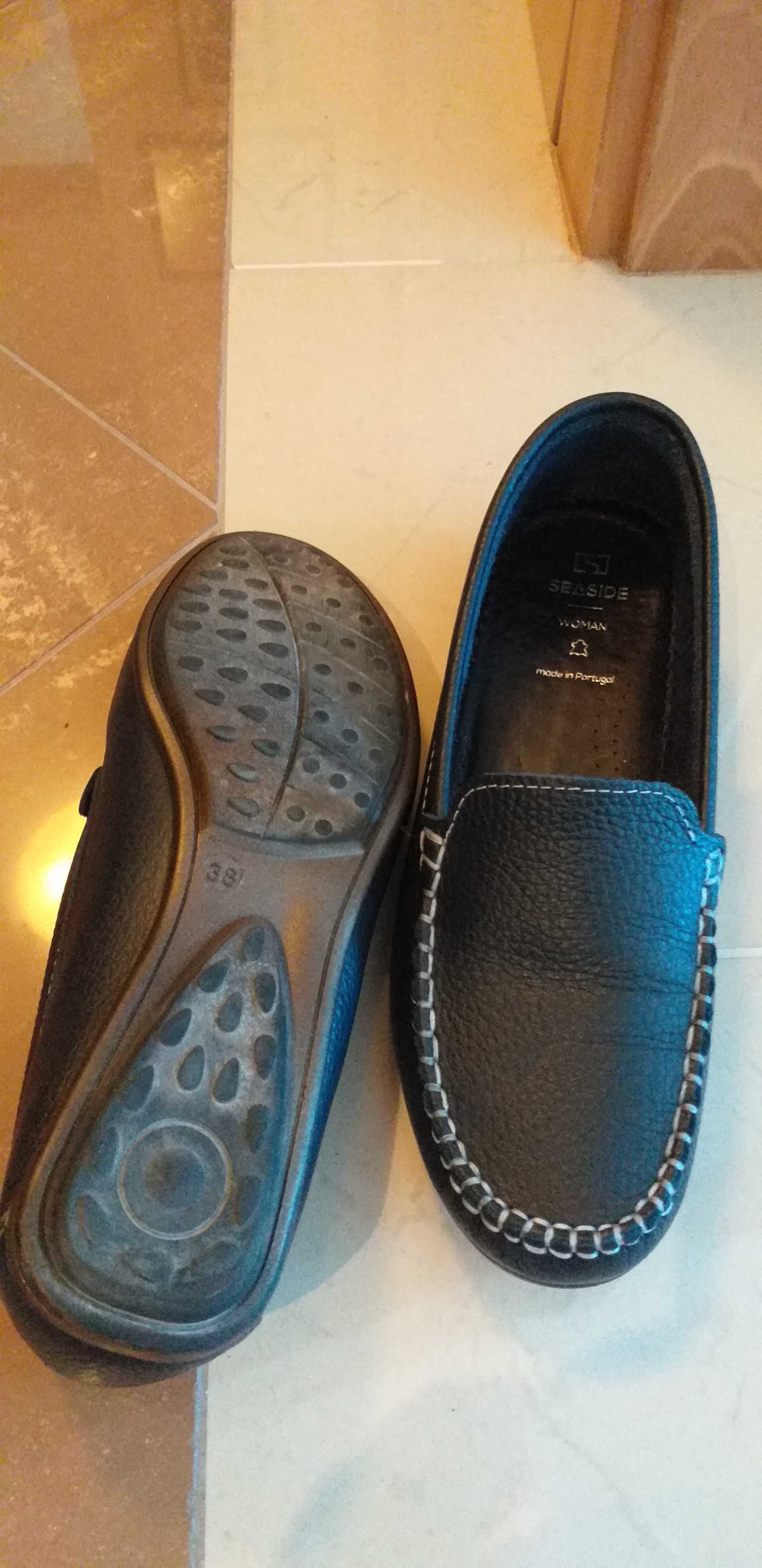 Sapatos de senhora, azuis