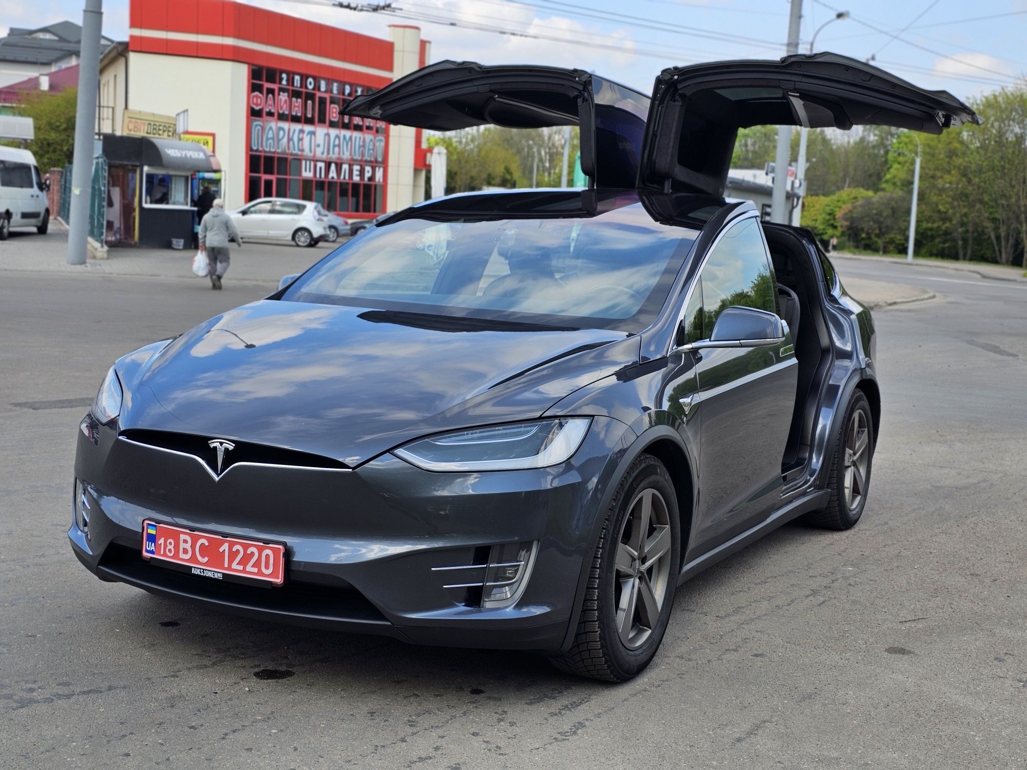 Tesla Model X 75D Європа без ДТП