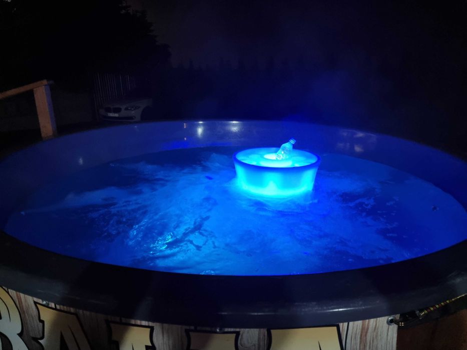 Największa MOBILNA Balia Bania z Jacuzi SPA do WYNAJĘCIA 8-10 osób