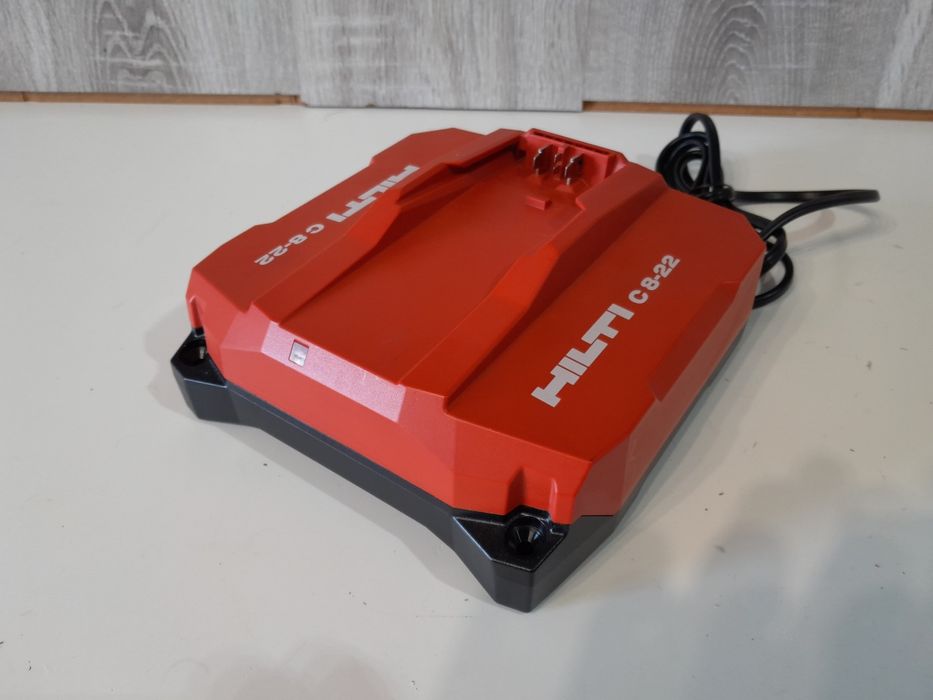 Hilti C8-22 NURON NOWA największą i najmocniejsza ładowarka sieciowa