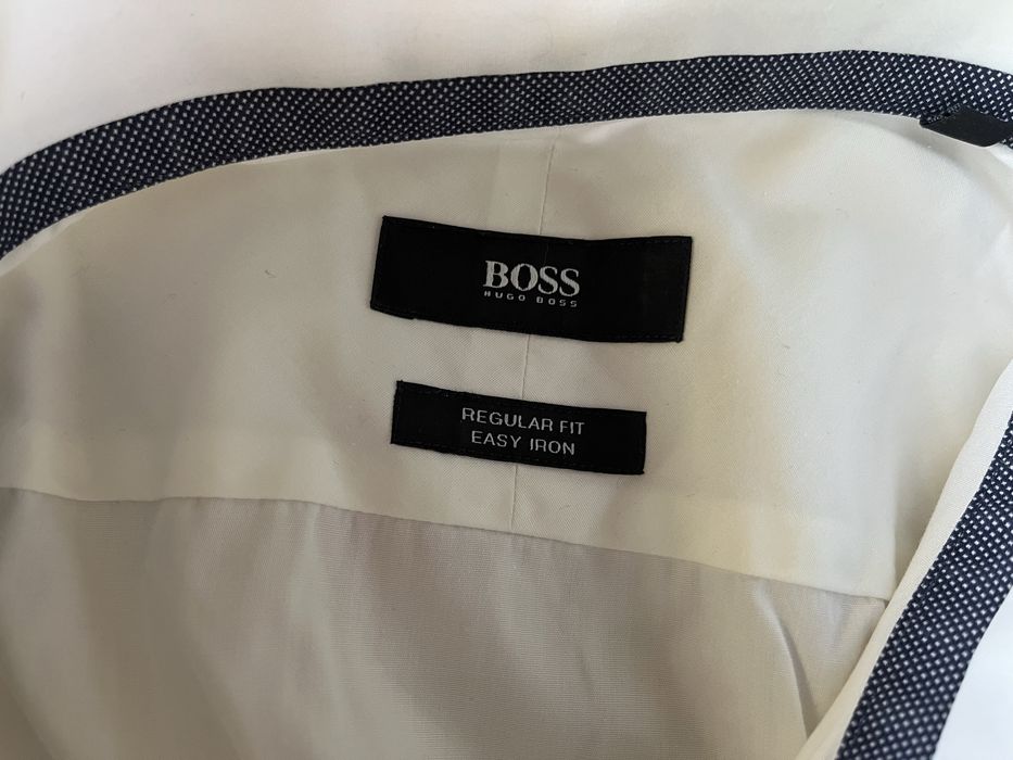 Camisa branca da Boss