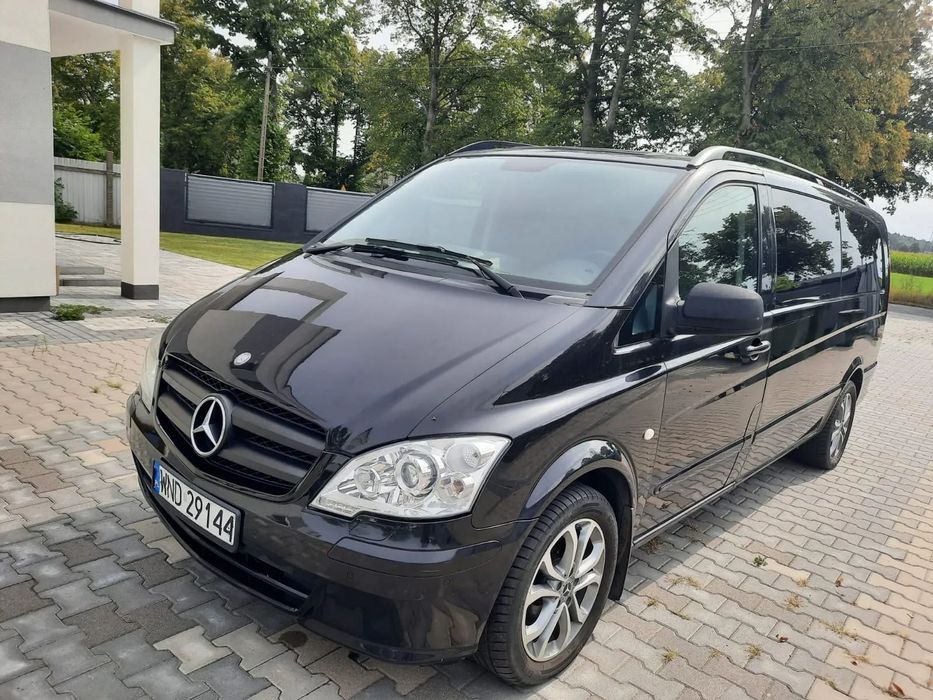 Mercedes-Benz Vito Mercedes Vito 122 CDI 3.0 V6 2012r W639 Extra Long Automat 8-Osobowy