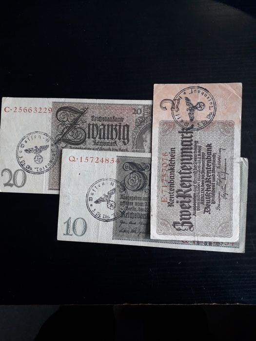 Sprzedam banknoty niemieckie.