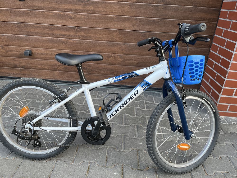 Rower ROCKRIDER, koła 20 cali, stan BDB