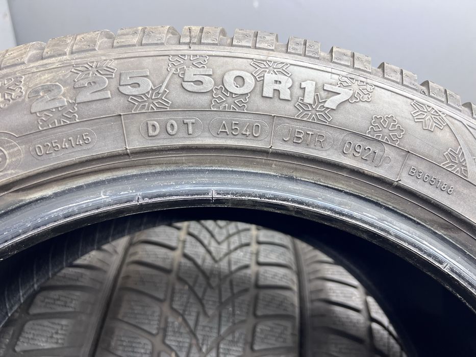 Шини 2021р зима 225 50 R17 Dunlop Winter Sport 4d зимові резина
