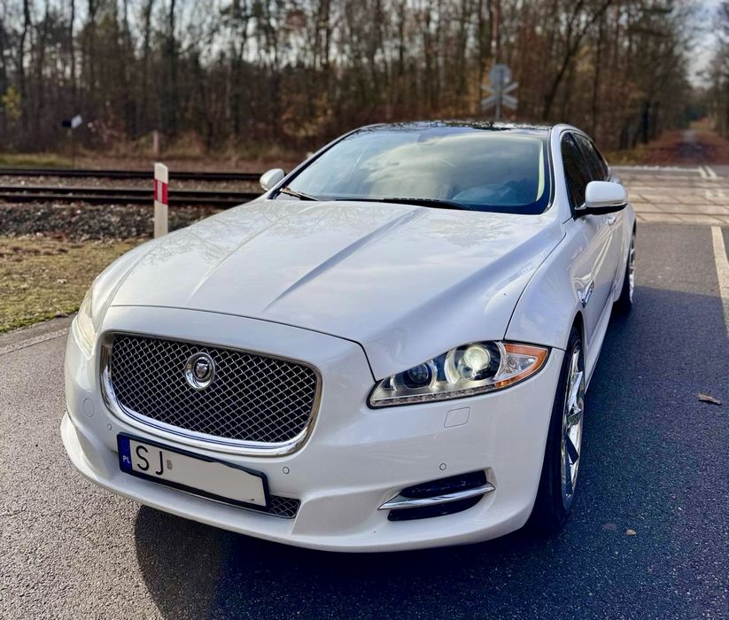 Jaguar XJL 5.0 V8 Supercharged!Biała !Bowers&Wilkins!Panorama!Zamiana!