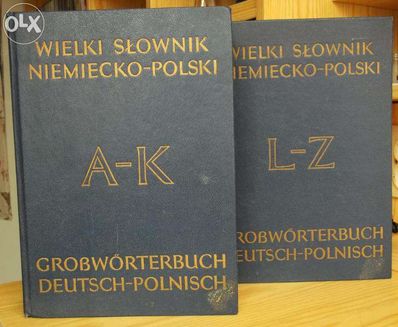 Wielki słownik niemiecko-polski (2 tomy)- Jan Piprek i Juliusz Ippoldt