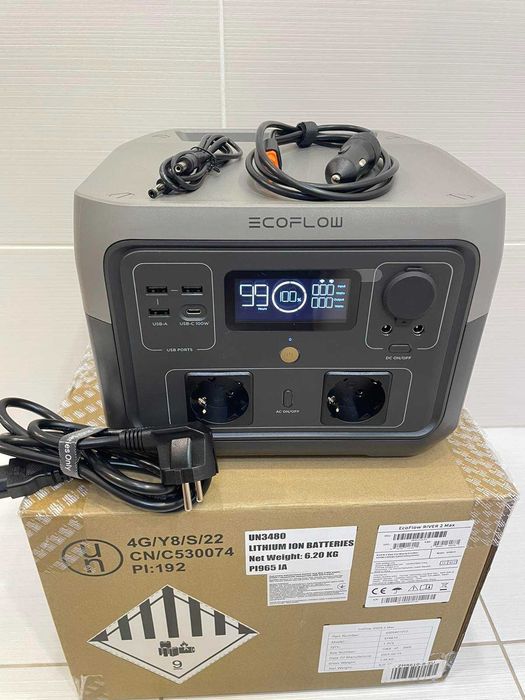 EcoFlow RIVER 2 Max (користувався декілька раз)