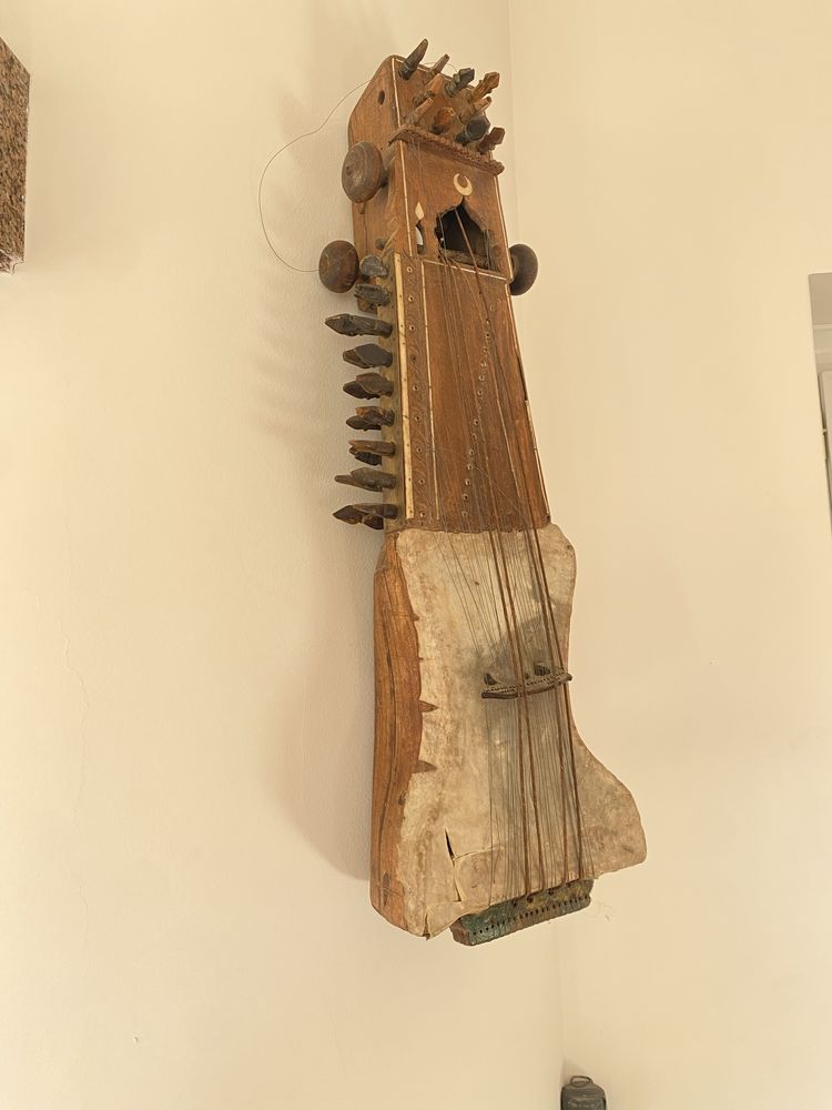 Sarangui intrumento musical Indiano muito antigo