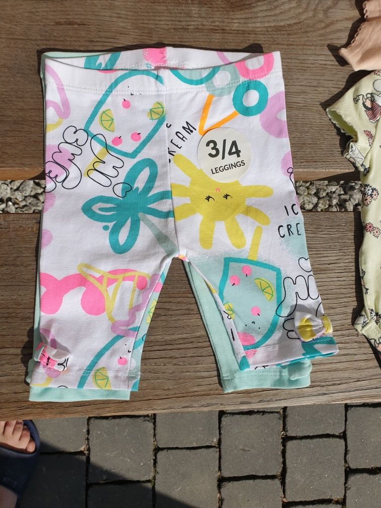 Nowe Body i leginsy 4 szt.