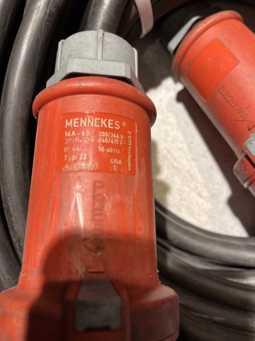 Kabel siłowy 16A 5G2,5 / 20m