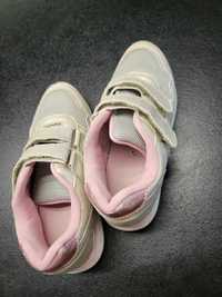 Buty 32 dziewczynka szaro -różowe