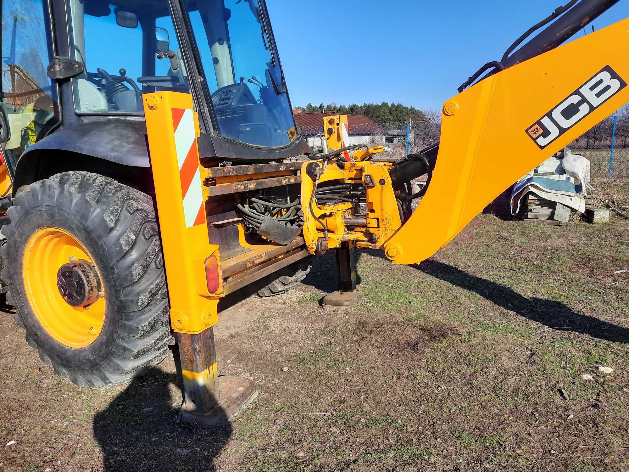 Koparko ładowarka JCB 4CX 2012 joystick
