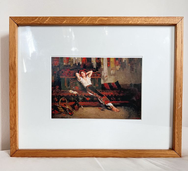 Ramka rama duża 100% lity dąb dębowa na zdjęcia portret obraz