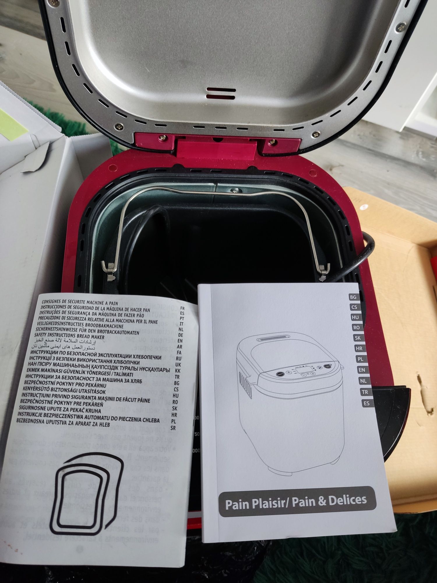 tefal pain plaisir urządzenie do pieczenia chleba