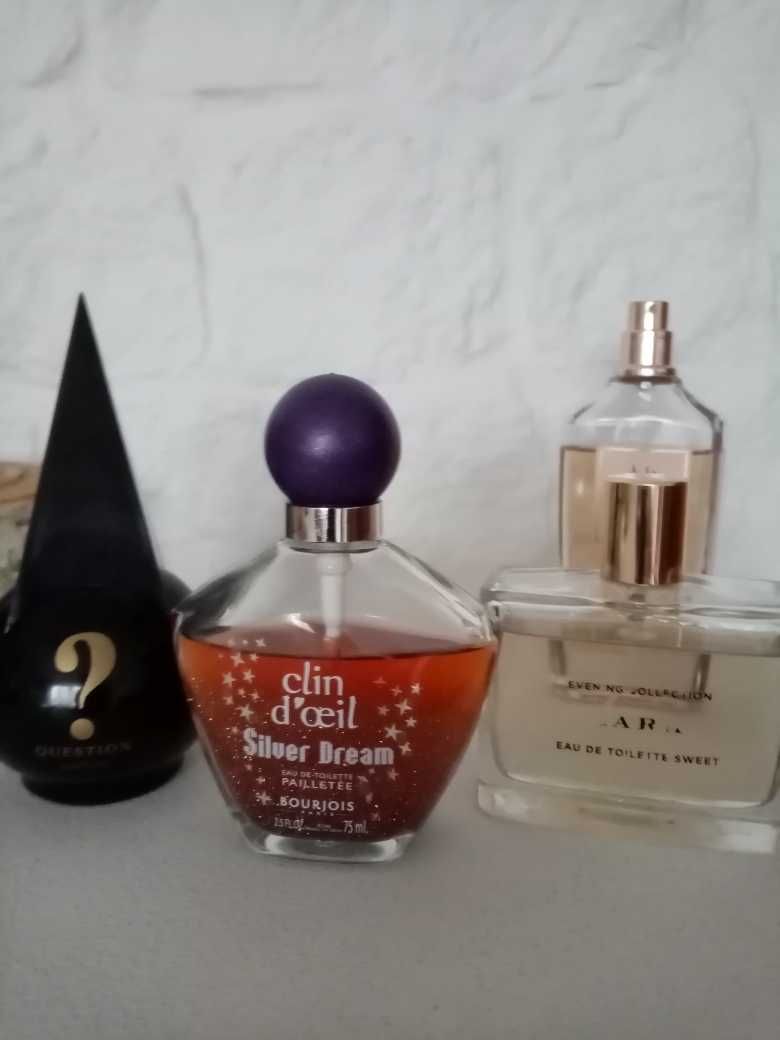 Perfumy Zestaw perfum Clin d'oeil Silver Dream Bourjois, Zara, Caline,