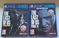 The Last OF Us Komplet Part 1, 2 Pl Ps4 działa w Ps5