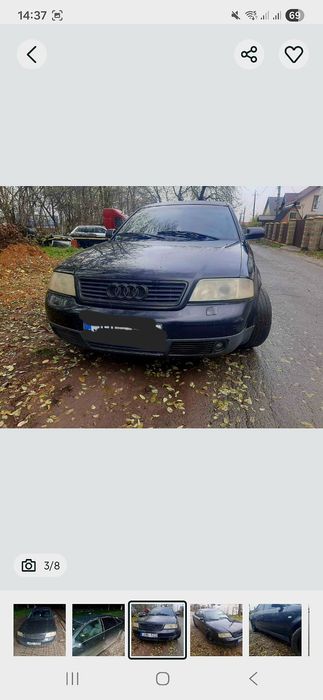 Продам ауди а6 в хорошем состоянии 2,5 тди