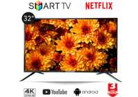 Мощный 4К телевизор Samsung SMART TV 32', Самсунг Корея + голос пульт