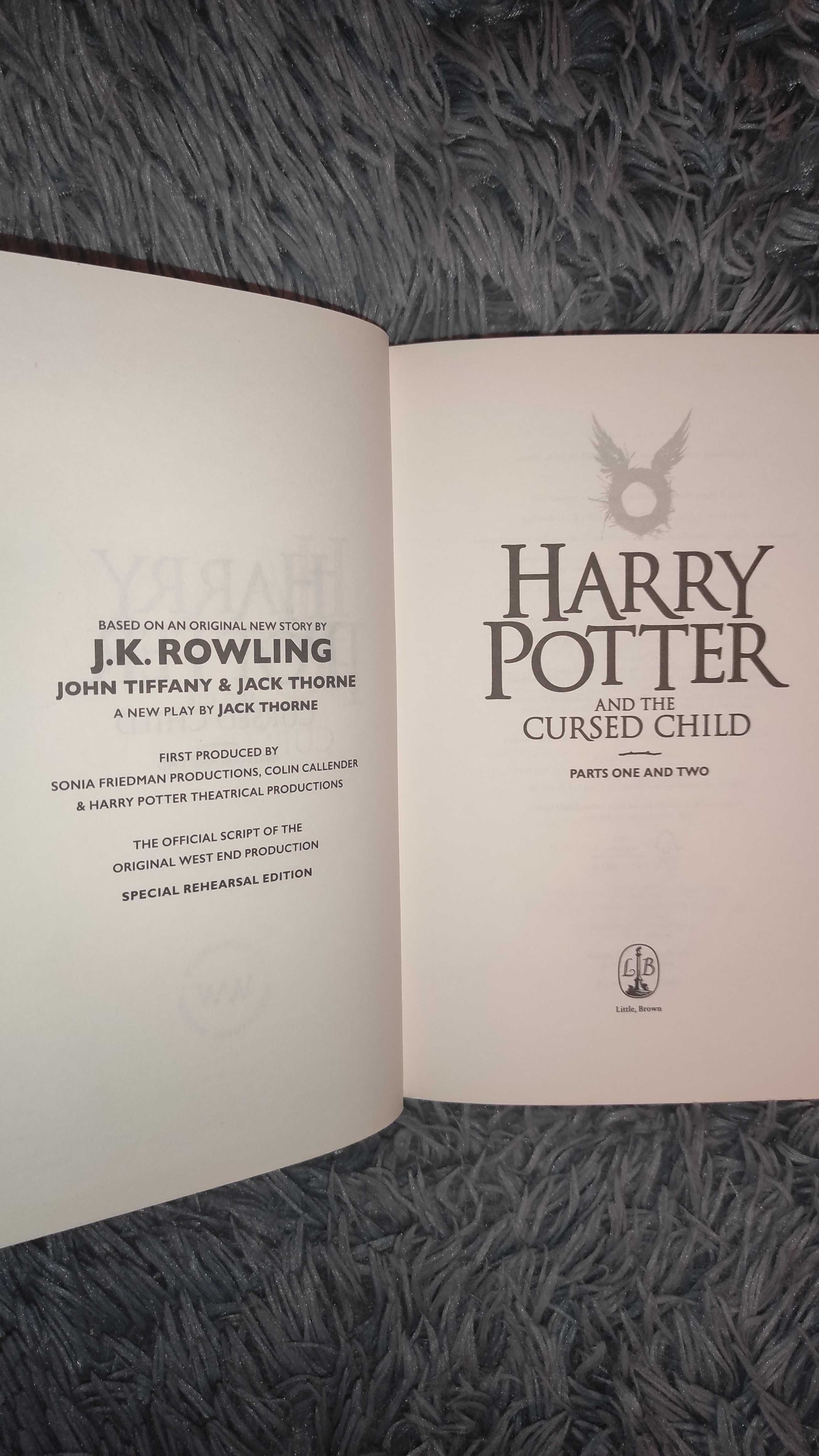 Harry Potter and the Cursed child, J. K. Rowling