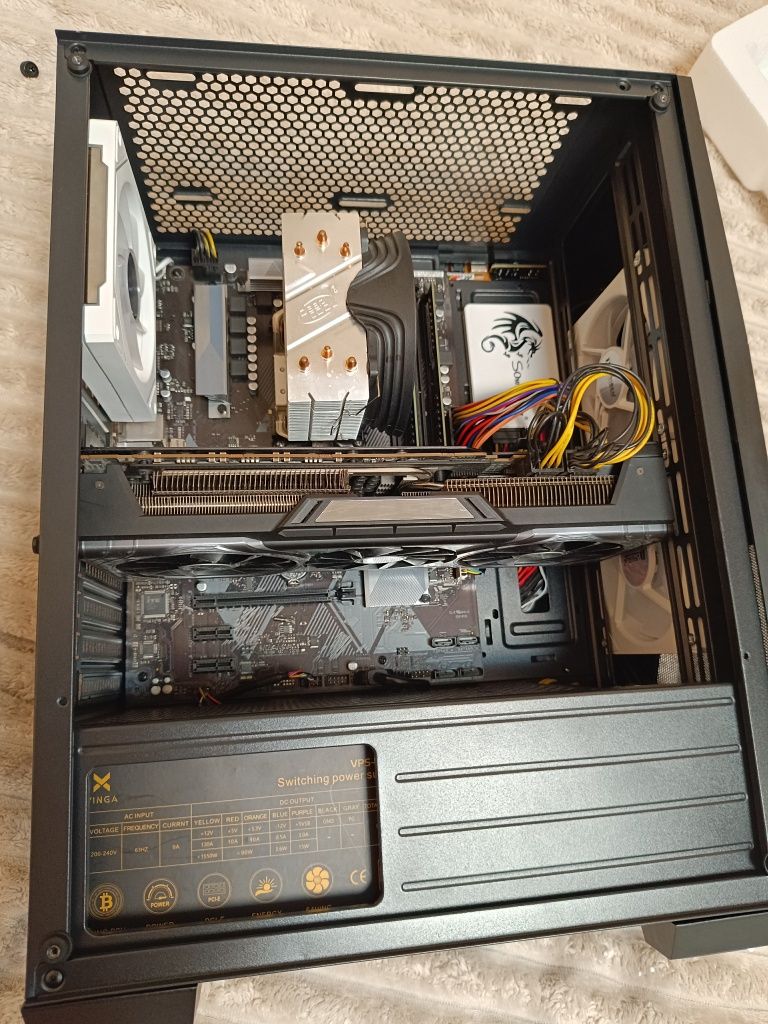 Ігровий пк Ryzen 5 3600 vega 64  32ddr4 rgb з пульта