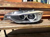 Bmw 3 F30 F31 lampa Bi xenon skrętna lewa bez modułów