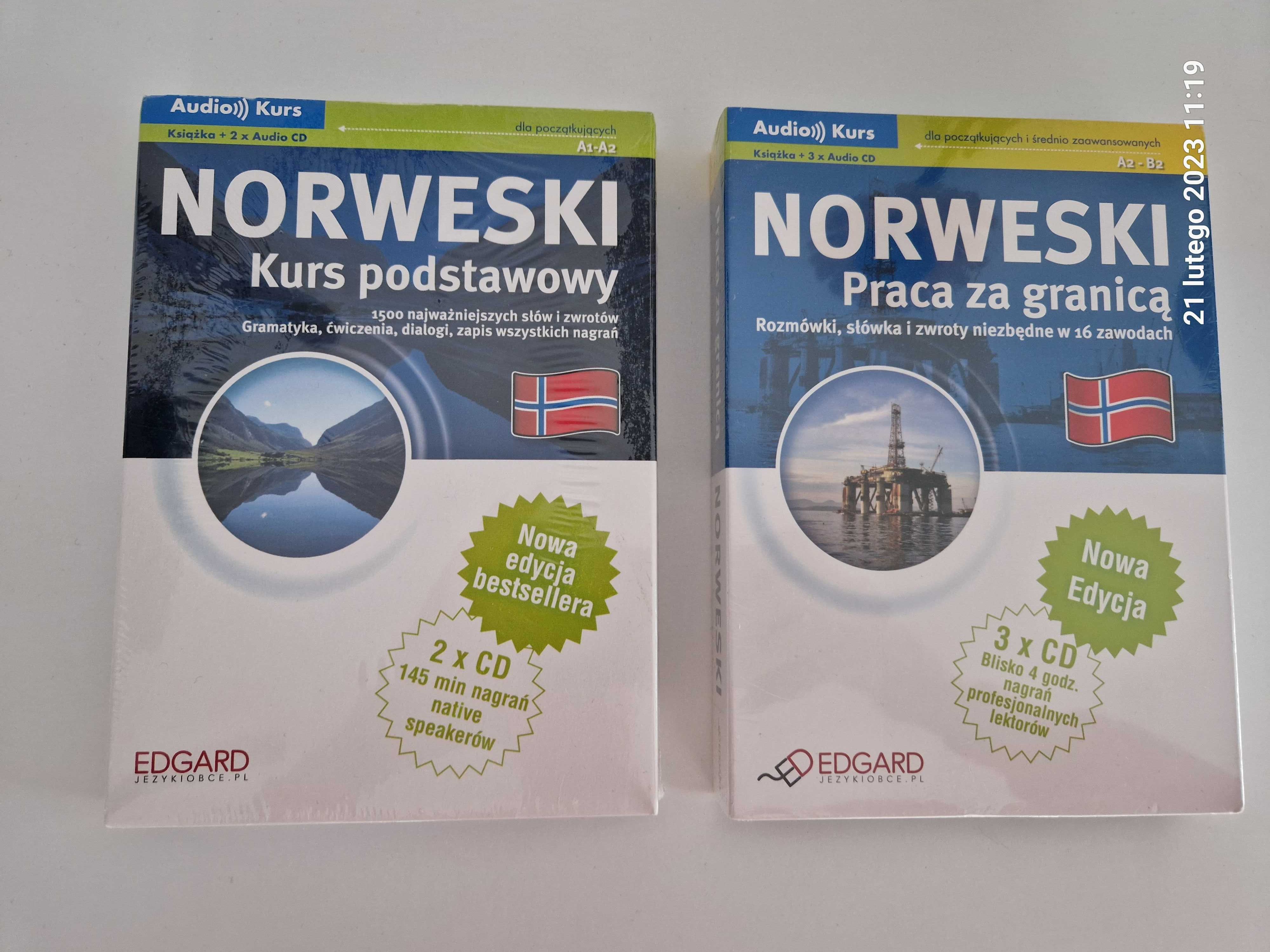Nowy norweski dla poczatkujacych. Kurs z płytą.
