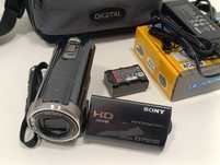 Kamera cyfrowa SONY HDR-CX305E fullHD G zoom x12 7mpx JAPAN dotyk BDB-