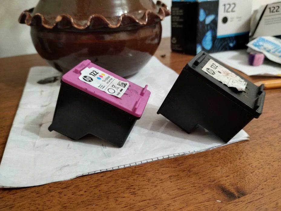 Картриджі, фарба