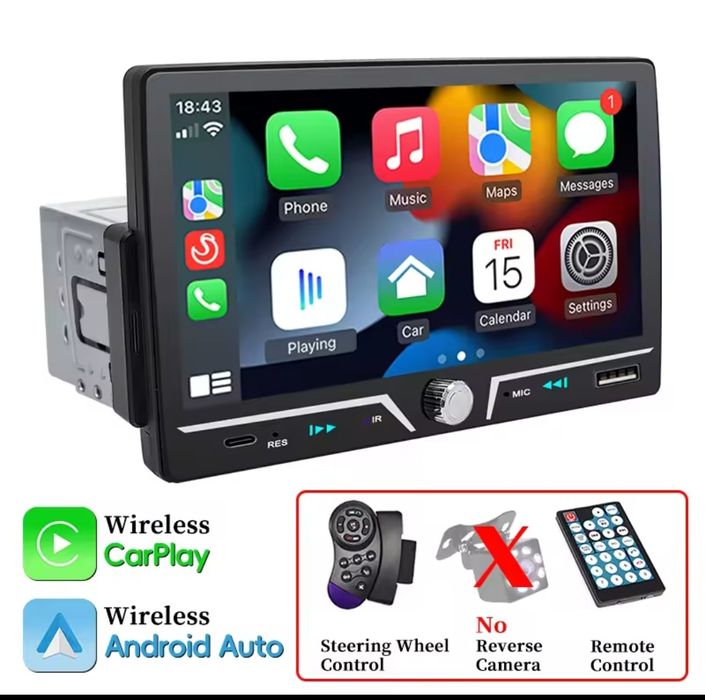 Автомагнитола 2 din. Андроїд авто , карплей