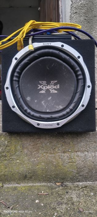 Skrzynia basowa Sony 1300W komplet