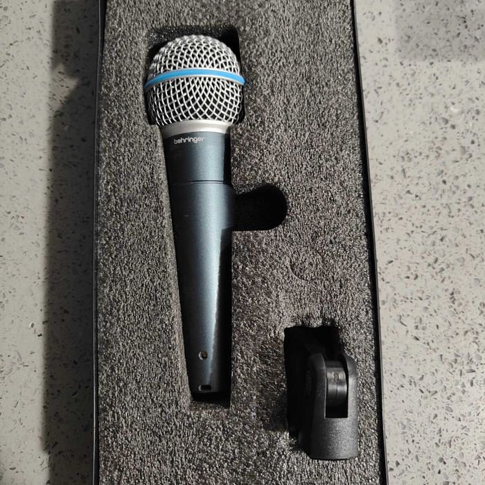 Microfone Behringer BA 85A + Inferface Behringer UMC22 + Suporte