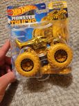 Samochód Hot Wheels Monster Trucks Mega Wrex HWR70 ZŁOTY LIMITOWANA