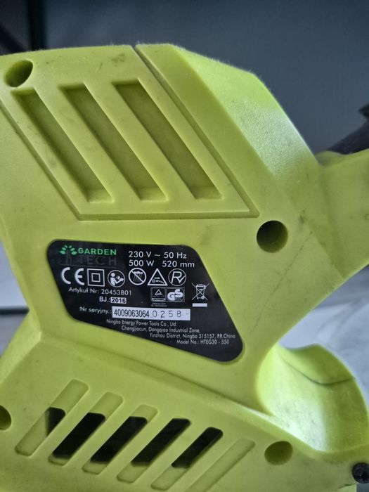 nożyce do żywopłotu, nożyce elektryczne