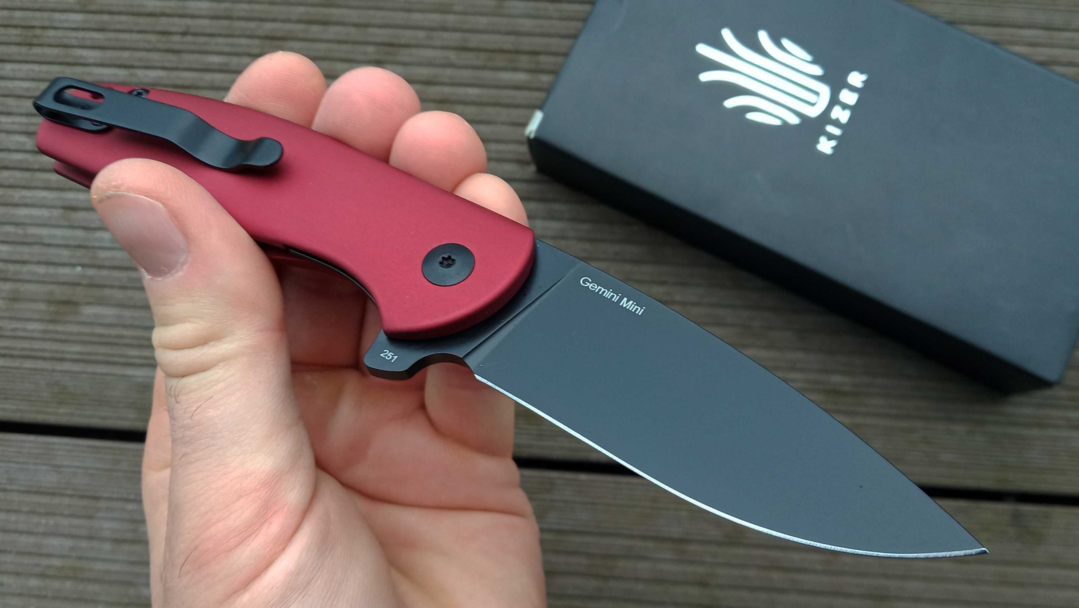 Nóż Kizer Mini Gemini