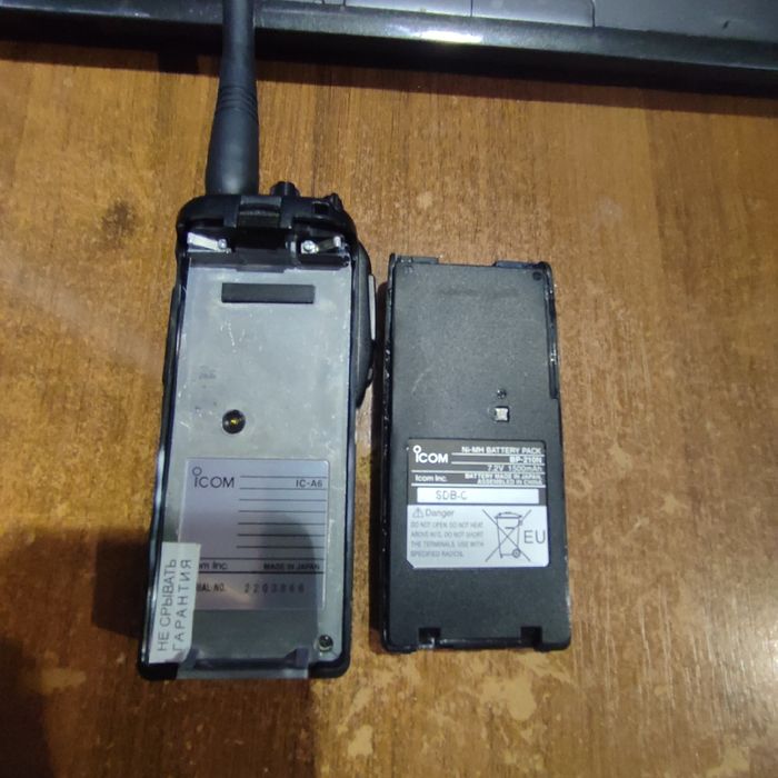 Рация Icom IC-A6 AIR Band 118-137mhz