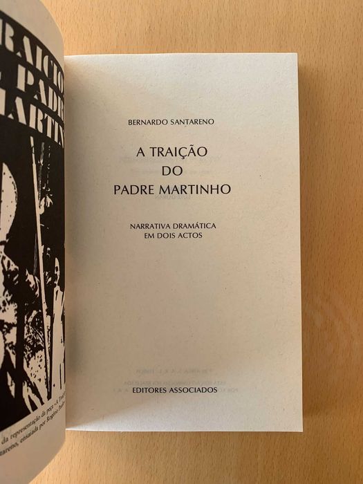 A Traição do Padre Martinho - Bernardo Santareno